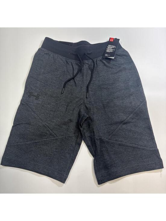 Under Armour Other - Under Armour Mens Fleece Shorts 10inch Small Gray Black Training Gym Sweatshorts